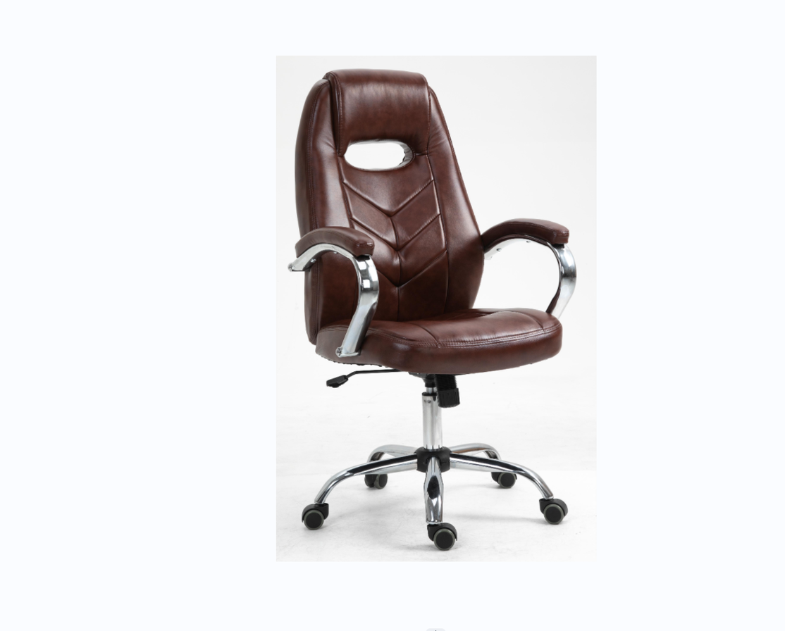 Brown Leather Office Chai Brown Leather Office Chai